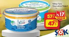 SÜTAŞ/İÇİM KAYMAKSIZ YOĞURT 1 KG